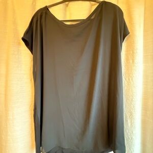 LOFT Black Short Sleeve Women's Tee